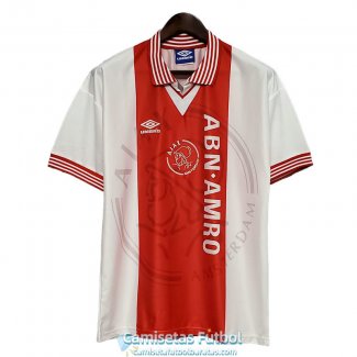 Camiseta Ajax Retro Primera Equipacion 1995 1996