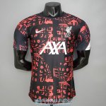 Camiseta Authentic Liverpool Training Black 2020/2021