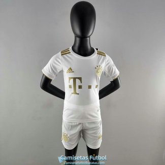 Camiseta Bayern Munich Ninos Segunda Equipacion 2022/2023