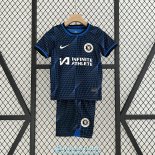 Camiseta Chelsea Ninos Segunda Equipacion 2023/2024 Camiseta Chelsea Ninos Segunda Equipacion 2023/2024