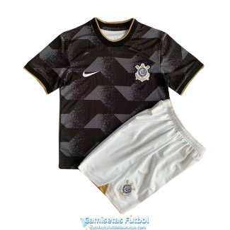 Camiseta Corinthians Ninos Segunda Equipacion 2022/2023