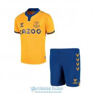 Camiseta Everton Ninos Segunda Equipacion 2020-2021
