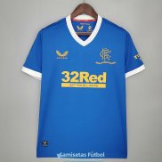 Camiseta Glasgow Rangers Primera Equipacion 2021/2022