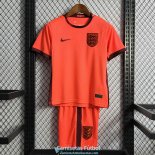 Camiseta Inglaterra Ninos Segunda Equipacion 2022/2023