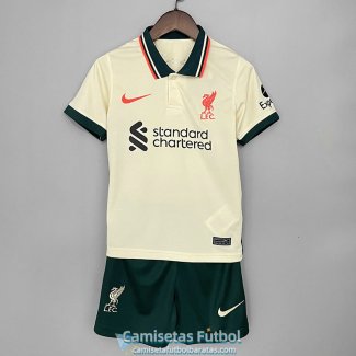 Camiseta Liverpool Ninos Segunda Equipacion 2021/2022