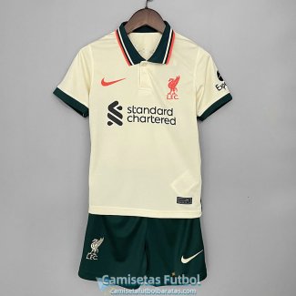Camiseta Liverpool Ninos Segunda Equipacion 2021/2022