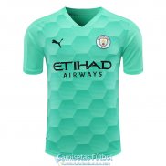 Camiseta Manchester City Portero Green 2020/2021