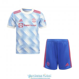 Camiseta Manchester United Ninos Segunda Equipacion 2021/2022
