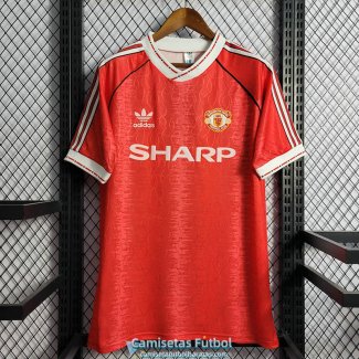 Camiseta Manchester United Retro Primera Equipacion 1990/1992