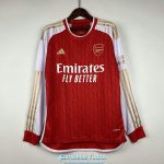 Camiseta Manga Larga Arsenal Primera Equipacion 2023/2024
