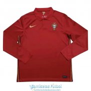 Camiseta Manga Larga Portugal Primera Equipacion 2020/2021