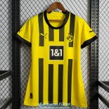 Camiseta Mujer Borussia Dortmund Primera Equipacion 2022/2023
