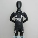 Camiseta Real Madrid Ninos Y3 Edition Black 2022/2023