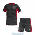 Camiseta Sao Paulo FC Ninos Portero Black 2021/2022