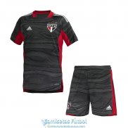 Camiseta Sao Paulo FC Ninos Portero Black 2021/2022