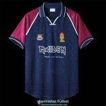 Camiseta West Ham United x Iron Maiden Retro Blue 1999/2001