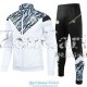 Manchester City Chaqueta White Blue + Pantalon Black 2021/2022