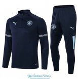 Manchester City Sudadera De Entrenamiento Navy II + Pantalon Navy II 2021/2022