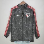 Sao Paulo FC Chaqueta Rompevientos Black Pattern 2021/2022