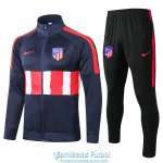 Atletico De Madrid Chaqueta Navy + Pantalon 2020-2021