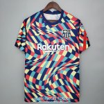 Camiseta Barcelona Training Distortion 2021/2022