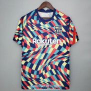 Camiseta Barcelona Training Distortion 2021/2022