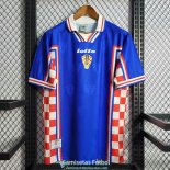 Camiseta Croacia Retro Segunda Equipacion 1998 1999