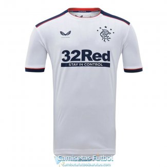 Camiseta Glasgow Rangers Segunda Equipacion 2020-2021