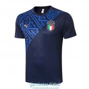 Camiseta Italia Training Navy 2020-2021