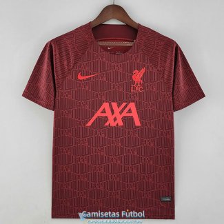 Camiseta Liverpool Training Red I 2022/2023