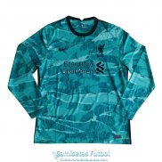 Camiseta Manga Larga Liverpool Segunda Equipacion 2020-2021
