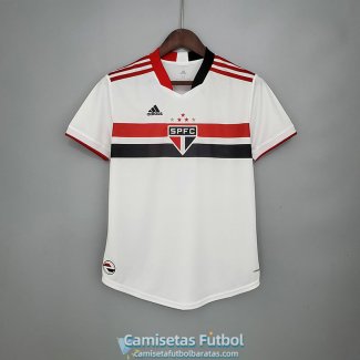 Camiseta Mujer Sao Paulo FC Primera Equipacion 2021/2022
