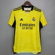 Camiseta Real Madrid Portero Yellow 2021/2022