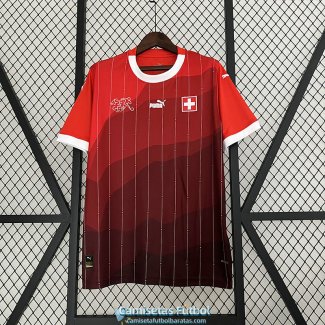 Camiseta Suiza Retro Primera Equipacion 2023/2024
