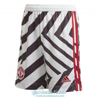 Pantalon Corto Manchester United Tercera Equipacion 2020-2021