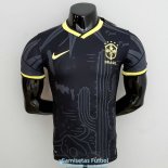 Camiseta Authentic Brasil Black II 2022/2023