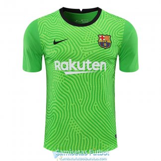 Camiseta Barcelona Portero Green 2020/2021