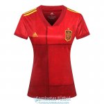Camiseta Espana Camiseta Mujer Primera Equipacion 2020-2021