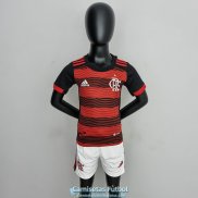 Camiseta Flamengo Ninos Segunda Equipacion 2022/2023