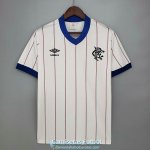 Camiseta Glasgow Rangers Retro Segunda Equipacion 1982/1983