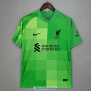 Camiseta Liverpool Portero Green 2021/2022