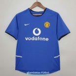 Camiseta Manchester United Retro Segunda Equipacion 2002/2004
