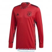 Camiseta Manga Larga Alemania Portero Red 2020-2021