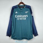 Camiseta Manga Larga Arsenal Tercera Equipacion 2023/2024