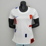 Camiseta Mujer Holanda Segunda Equipacion 2022/2023