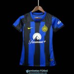 Camiseta Mujer Inter Milan Primera Equipacion 2023/2024