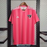 Camiseta Mujer Sao Paulo FC Outubro Rosa 2022/2023