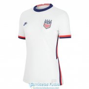 Camiseta Mujer USA Primera Equipacion 2020-2021