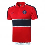 Camiseta PSG Polo Red 2020-2021