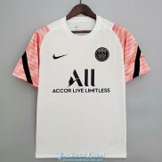 Camiseta PSG Training Pink White III 2021/2022